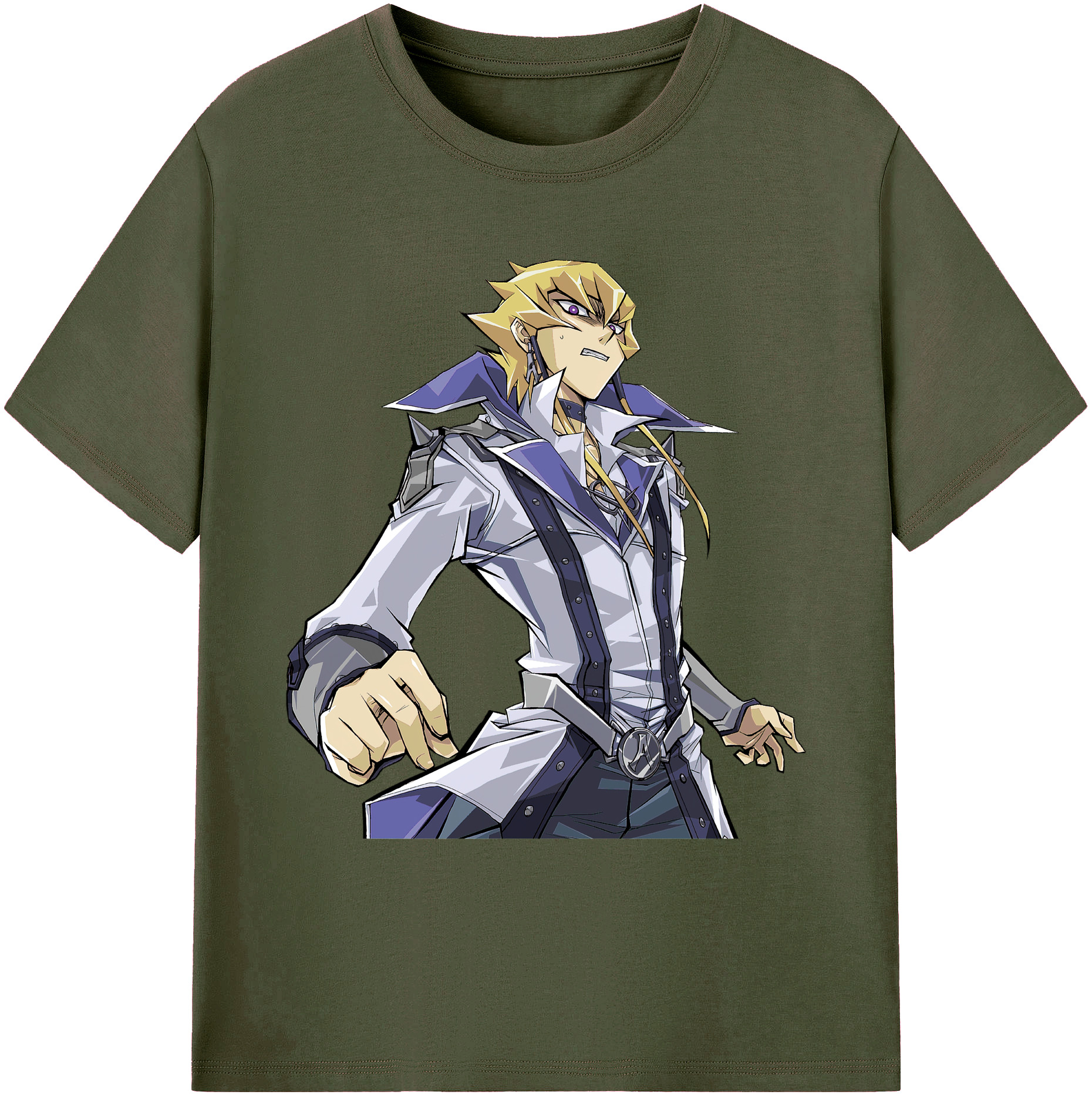 （画像用） 遊☆戯☆王 Yu-Gi-Oh! 綿100％ メンズ半袖Tシャツ｜肌触りやわらか＆通気性